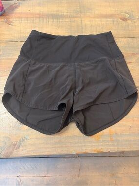 lululemon athletica Black High-Rise Layered Athletic Shorts